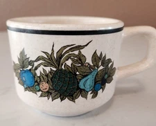 Vintage MCM Lenox Temper-Ware Fall Bounty Coffee Mug Stoneware Cup