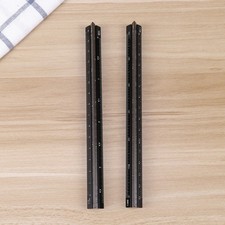 2 PCS Ma&szlig;stab Lineal Multifunktionales Zeichenlineal Schulherrscher Messen