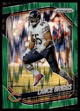 2025 Prizm Green Shock Prizms Lance Briggs Chicago Bears #257