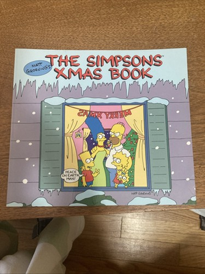 #ad #ad Matt Groening’s The Simpsons Xmas Book Vintage Children’s 1992 Christmas $7.00