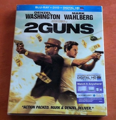 2 Guns Blu-ray Denzel Washington  Mark Wahlberg  Baltasar Kormakur  Bill Paxton