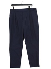 Uniqlo Women's Suit Trousers XL Blue Polyester