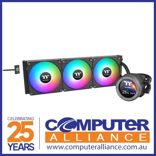 Thermaltake TH360 V2 Ultra EX ARGB Magnetic Connect Liquid Cooler with LCD Displ