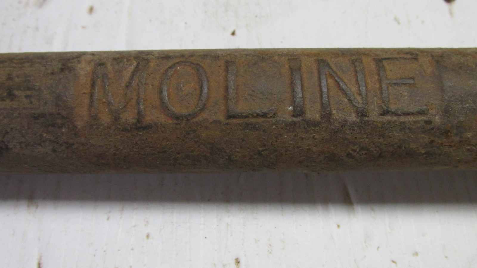 Rare Old Moline Plow Co Farm Wrench Tool RD1975