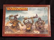 River Trolls x3, Orcs & Goblins, Plastic, Warhammer Fantasy The Old World Sealed