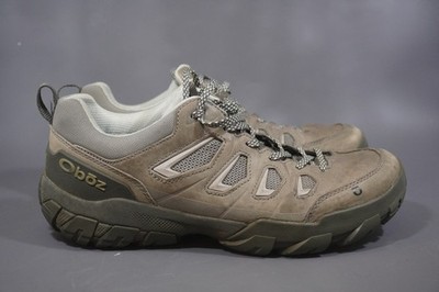 Oboz Sawtooth X Low Waterproof Hiking Shoes Women s Size 10 Gray Drizzle Trail