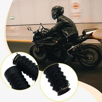 2 StüCk Motorrad-Gabel Abdeckung Schutz Gummi Ersatzteile Staubschutz