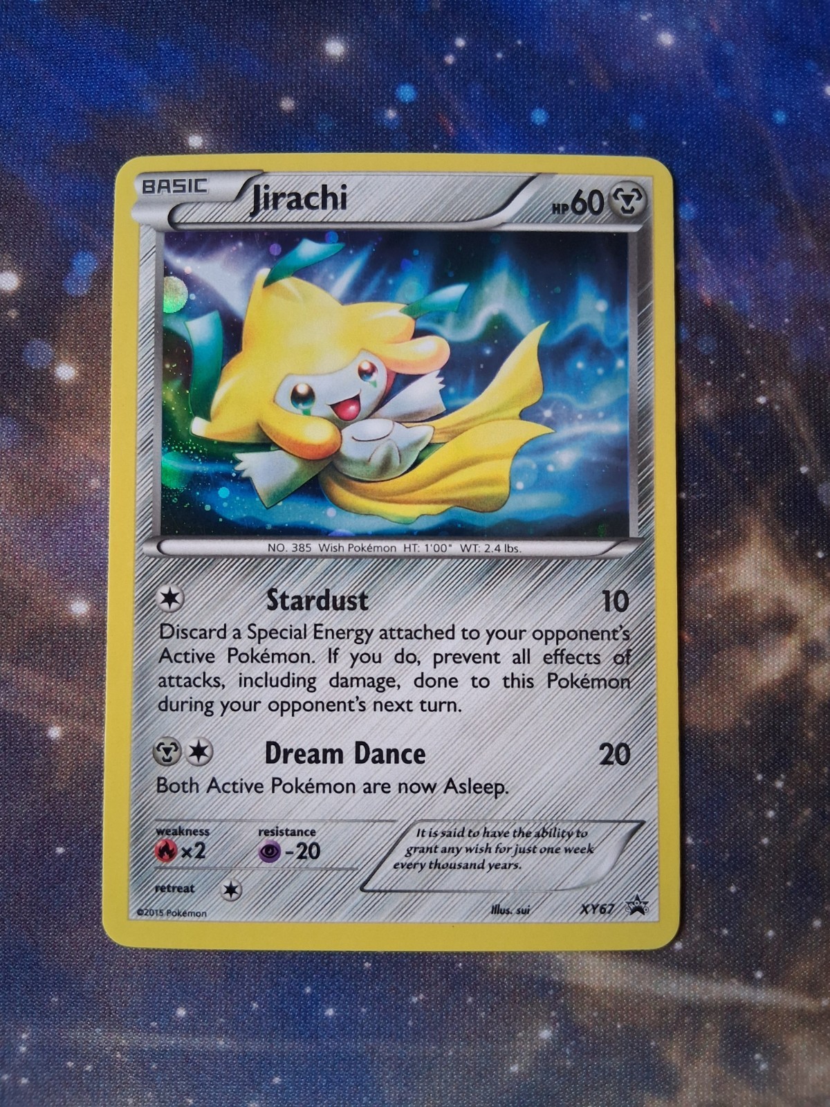Jirachi XY67 XY Holo