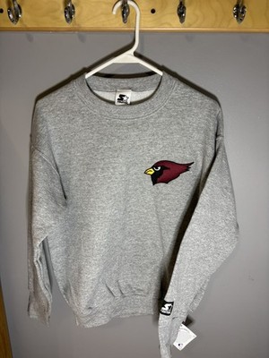 Arizona cardinals Crew Neck Sweatshirt With Grey NWT unsure size see description