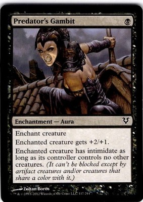 MTG Predator's Gambit Avacyn Restored Common #117