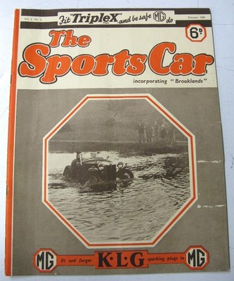 THE SPORTS CAR MG House Magazine 1936 Vol.2 No.2 Incl Outlook For GP Racing 1936