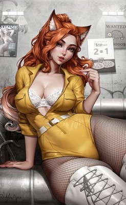 Aylis April Foxy VIRGIN /75 Playtime Two Goblin Publishing