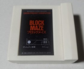 Used Epoch Block Maze LCD Game Pocket Computer