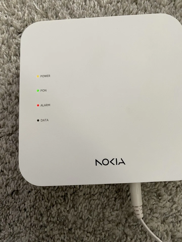 Nokia XS-010X-Q ONT 10G Fiber Optic Router Modem network  W Power supply + Box - Image 3 of 4