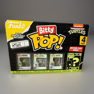 Funko Bitty Pop! - Donatello Shredder Baxter Stockman TNMT Turtles 4-Pack