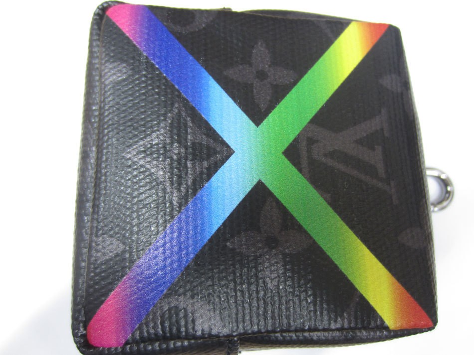 Louis Vuitton LV Shiny Monogram Eclipse Rainbow B… - image 7