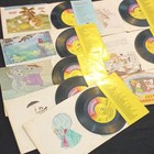 Disneyland Disney 1977 Read-Along Book & Record Lot of 9 - 7" Records — photo 3