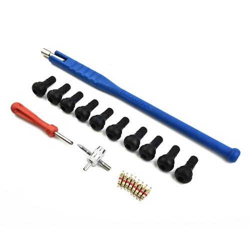 Comprehensive 23 Piece Valve Tool Kit for Tire Repairs and Maintenance - Picture 9 of 12