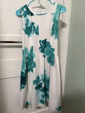 Calvin Klein Women's Floral Sleeveless Dress Size 8