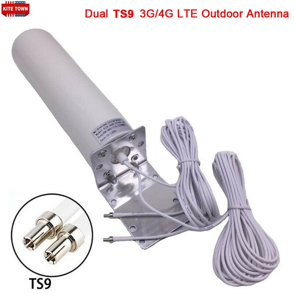 Dual TS9 3G 4G LTE Signal Booster Antenna for MOFI 4500 Cellular 4G LTE Router. Available Now for $28.99