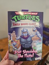 NECA TMNT Ultimate 7'' SHREDDER Start Shredding the News Cartoon Booers Club