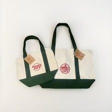 Trader Joe  s Canvas Tote Bag - Large Green Limited Edition - NEW with TAGS