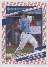 2021 Panini Donruss One Hundred 34/100 Whit Merrifield #85 5m1