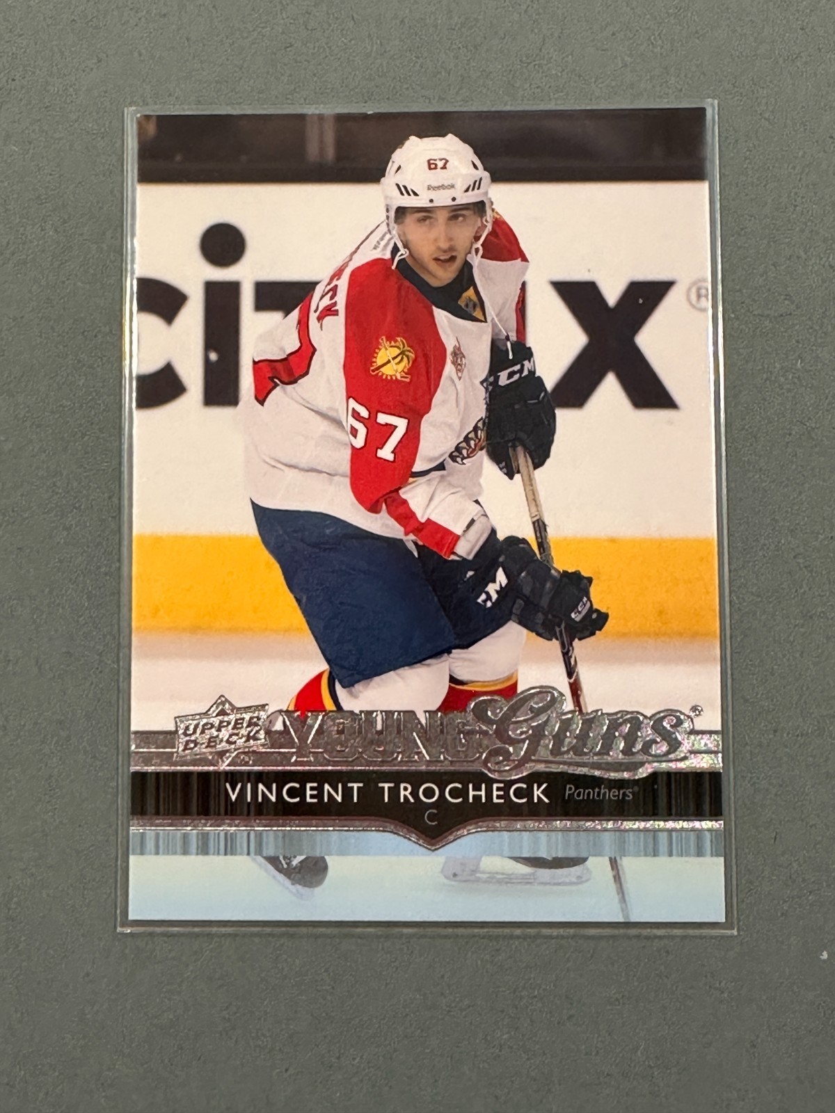Vincent Trocheck 2014-15 Upper Deck Young Guns #226 SP RC Rookie Panthers