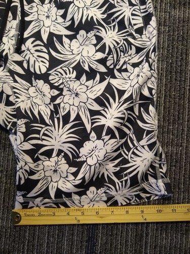 Nike SB Heritage Floral Print Shorts Skateboarding Men's Size Large Black/White - Picture 9 of 12