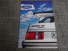 Ford Sierra RS Cosworth Prospekt Brochure 1986 Deutsch selten rare