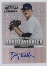 2013 Panini Prizm Perennial Draft Picks Silver Danny Winkler Daniel #88 Auto 0t1