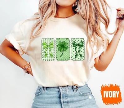 Preppy Coquette St Patrick s Day Shirt Soft Aesthetic