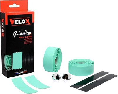 Velox Classic Grip Leather-Look Handlebar Tape, Celeste G303K16_