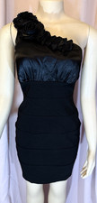 B. Darin Juniors Black Party/Cocktail Dress Size 11/12 Pre-owned