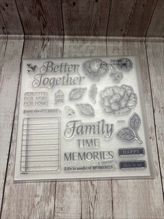 Close to My Heart stamp set. My Acrylix D2040 Love Story