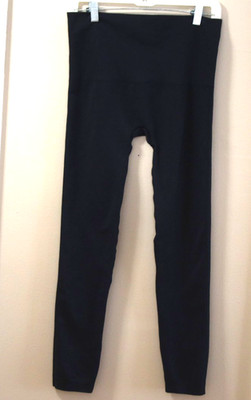 NEW  SPANX LOOK AT ME LEGGINGS NAVY RN 112121    1X