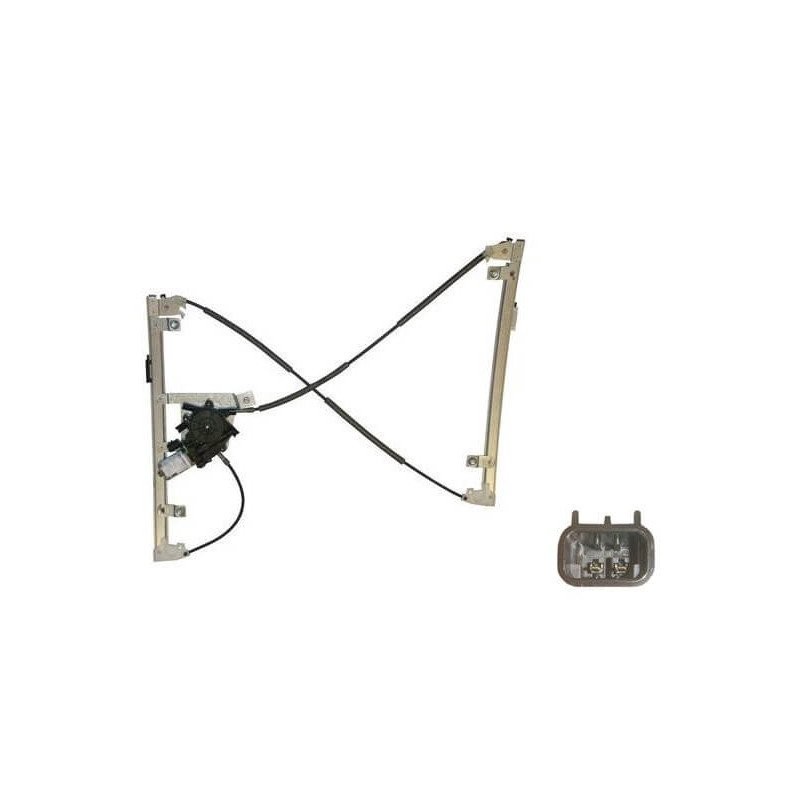 Lève-vitre électrique avant droit avec moteur robuste pour Peugeot 206 PLUS 3 portes