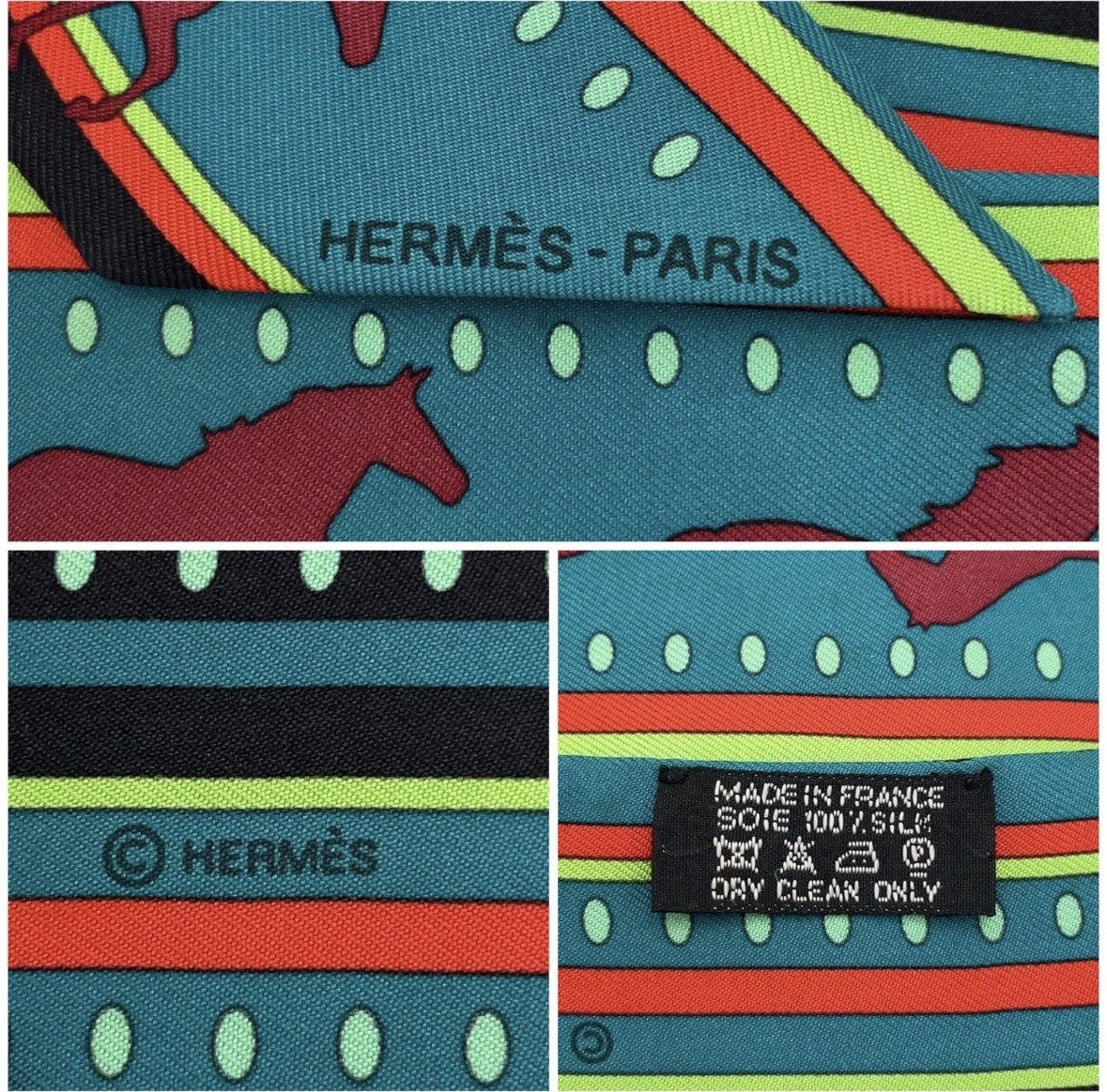 Hermès Silk Rocabar Twilly Scarf - Gem