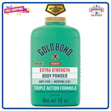 Gold Bond Medicated Body Powder Extra Strength Talc Free 10 oz