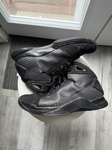 Nike Hyperdunk 08 Hombre Talla 9.5 Triple Negro Baloncesto Zapatos Raros