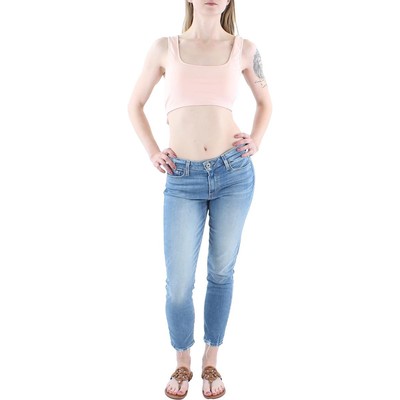 MARSY Womens Pink Fitness Cut Out Stretch Tank Top XS BHFO 1634