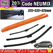 Scheibenwischer Wischerblätter vorne + hinten für VW POLO | 9N | BJ DE