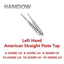 1PC Left Hand Threading Taps 6-32 8-32 36 10-24 32 40 UNC UNF LH American Tap