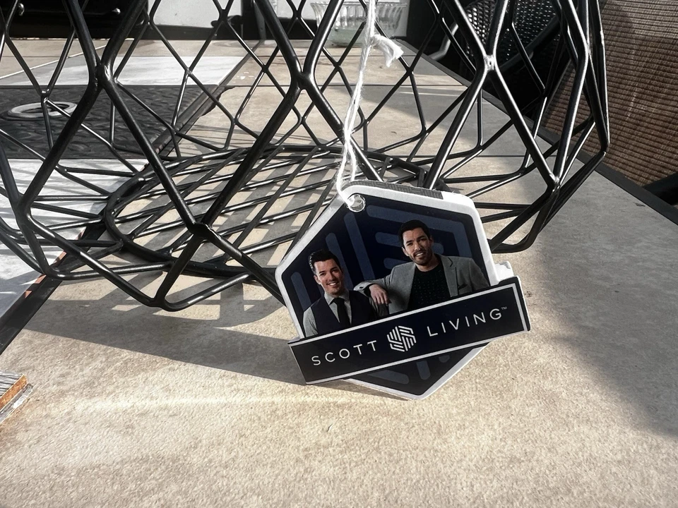 Scott Living Catalyst Centerpiece Fruit Basket, 13-Inch, Antique Black Foto 2 de 4