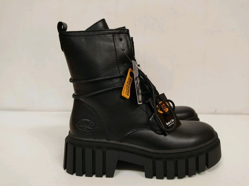 Dockers by Gerli Stiefelette Stiefel Damen schwarz Boots Blockabsatz Gr. 41 Neu. - Bild 6 von 13