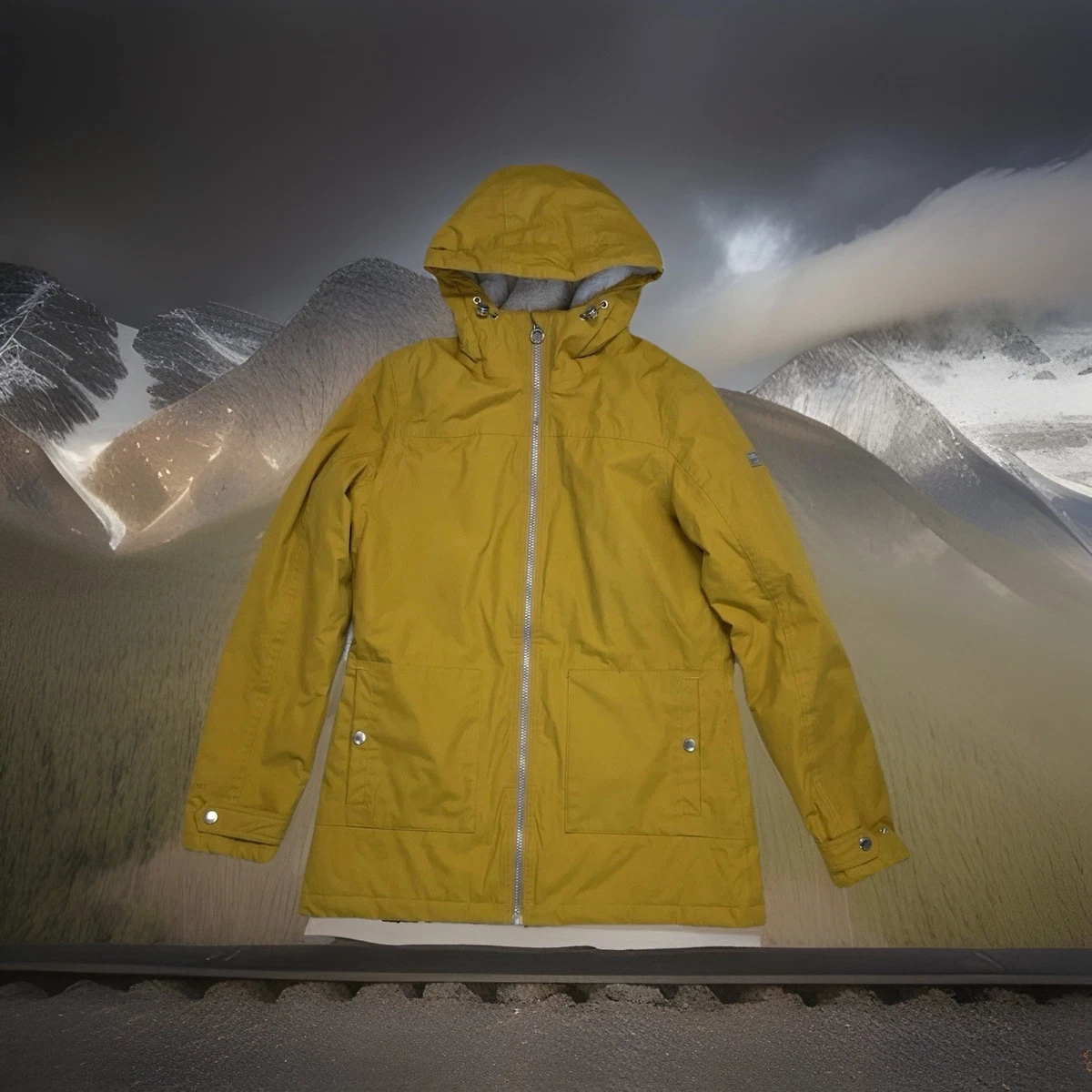 Raincoat For Women Clearance Women Solid Rain Jacket Outdoor Plus Size Hooded Raincoat Windproof