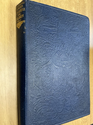 John R Crossland, The Wonder Encyclopedia For Children Vol 1, 1936 Vintage Book