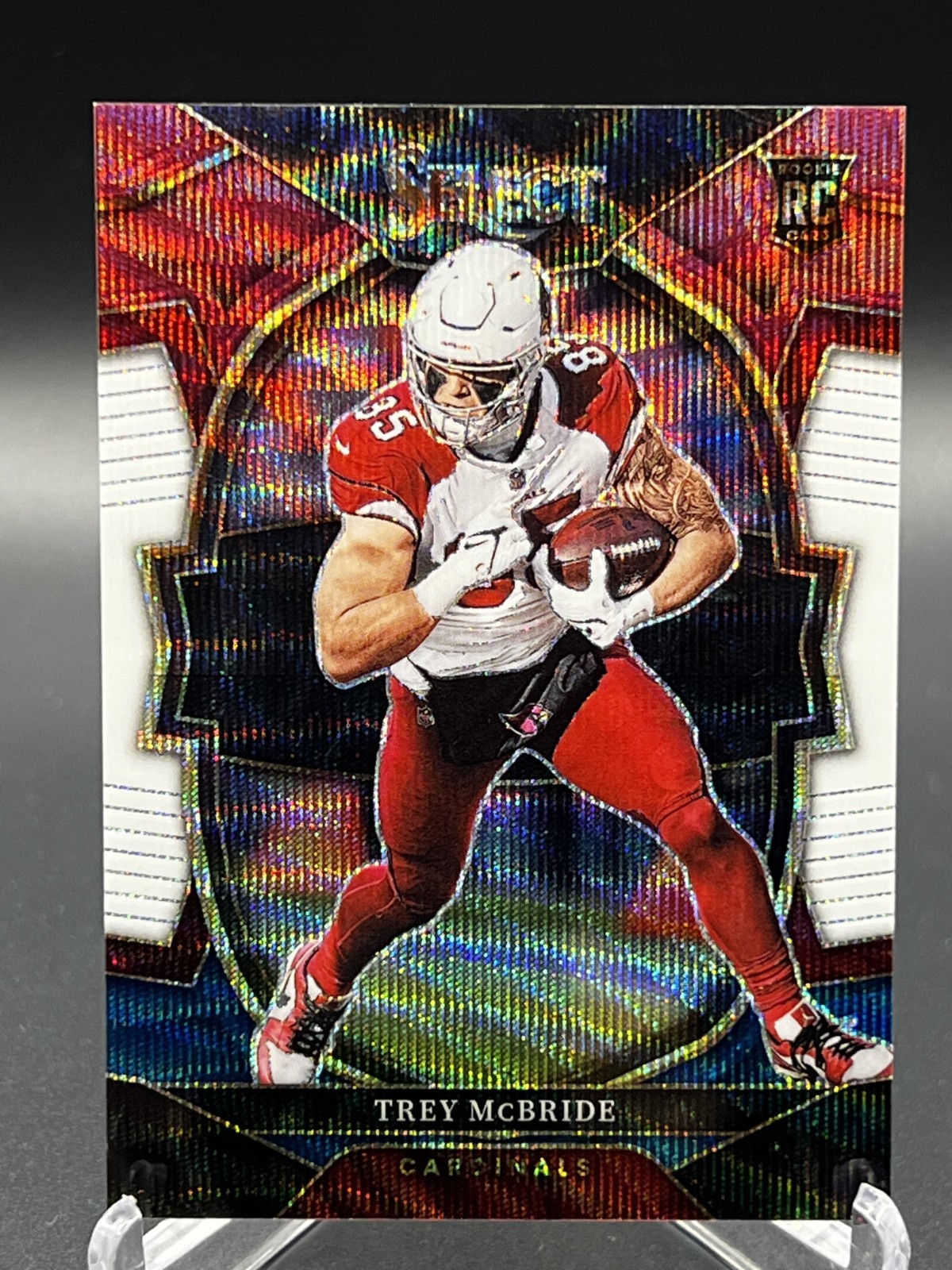 2022 Panini Select Trey McBride Concourse Tri-Color Prizm Rookie /249 Cardinals