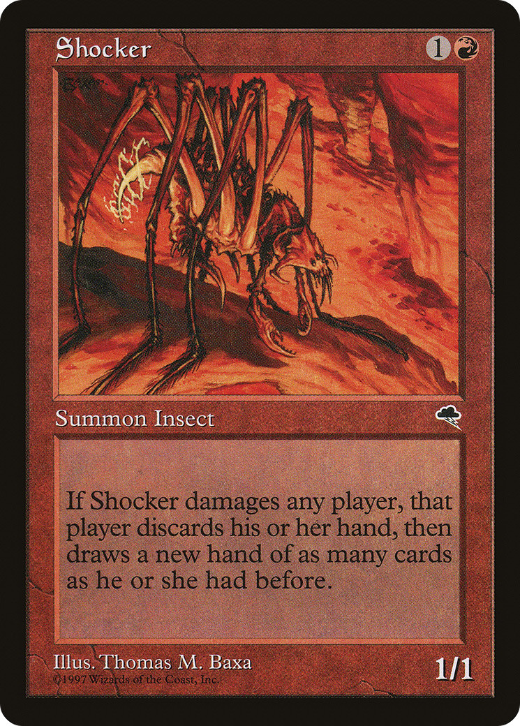 Shocker #204 (MP) Tempest TMP Magic MTG