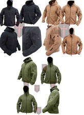 New Mens Fleece Recon Hoodie Miltary  All Sizes unisex military design Warm